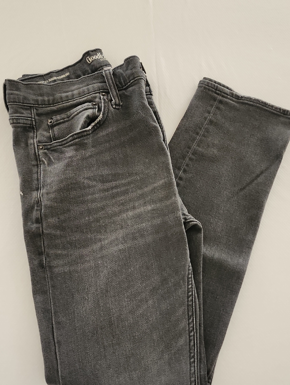 Goodfellow & Co Mens Gray Slim Straight Jeans Size 32x32